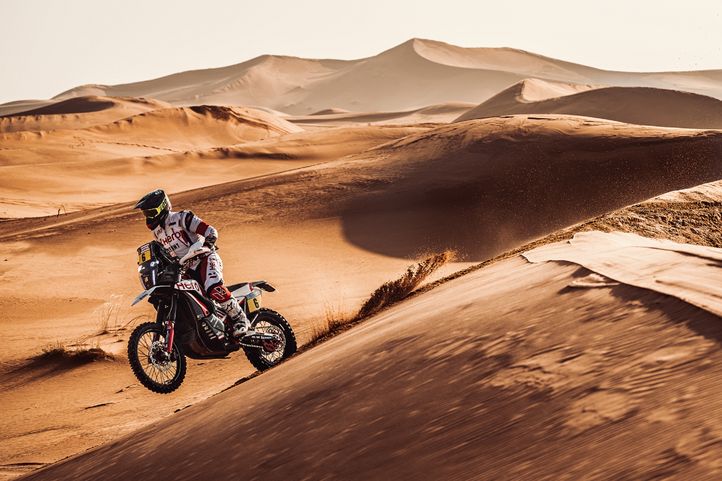 HERO MOTOSPORTS TEAM RALLY CREATES HISTORY  TEAM RIDER JOAQUIM RODRIGUES WINS STAGE 3 AT DAKAR 2022  FIRST INDIAN TEAM AND MANUFACTURER TO WIN A STAGE AT THE DAKAR RALLY